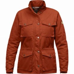 Fjallraven Womens Räven Winter Jacket Autumn Leaf